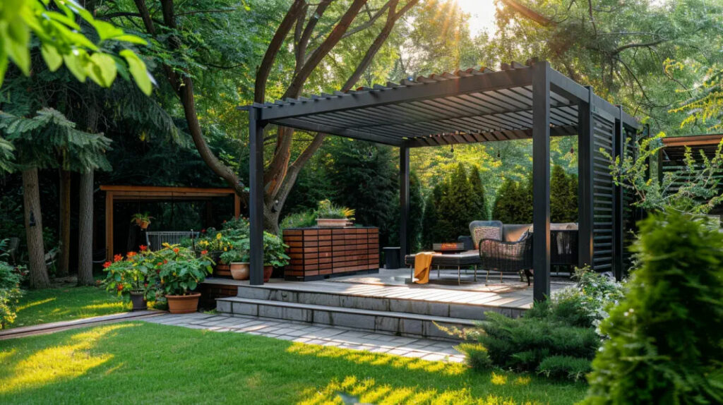 Pergolas à lames orientables aluminium Pergolas à lames orientables aluminium